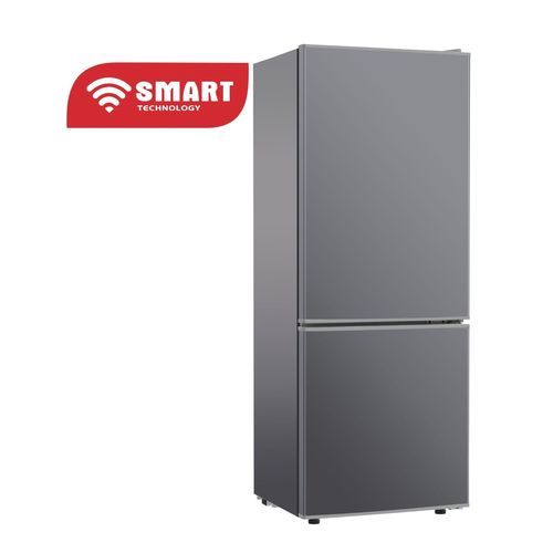 SMART TECHNOLOGY Réfrigérateur Combiné DFRST Smart (STCB-145H)- 112L / 2 Tiroirs/ 2 étagers- Gris