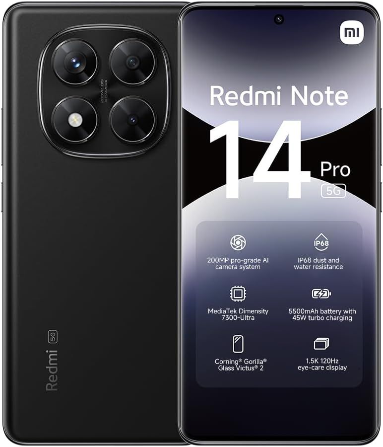 XIAOMI Redmi Note 14 Pro 5G,12+512GB