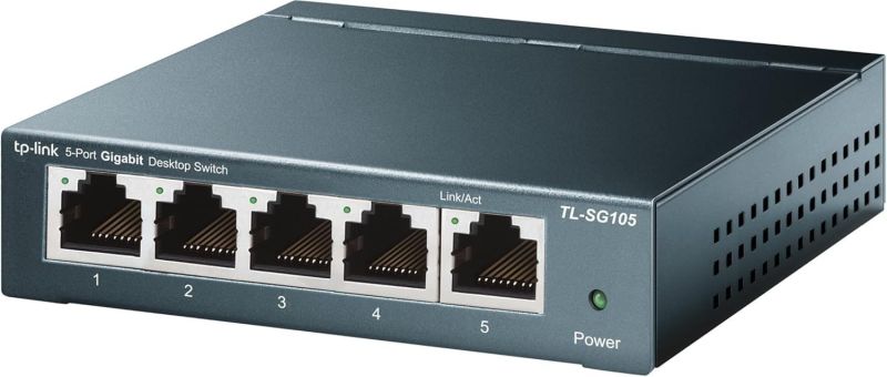 TP-Link Switch Ethernet Gigabit 5 Ports RJ45TP-Link Switch Ethernet Gigabit 5 Ports RJ45