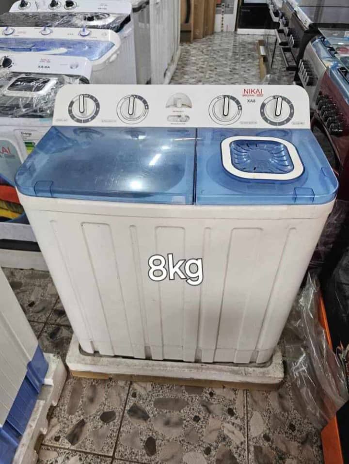 Machine à laver Nikai XAB 8 kg semi-automatique