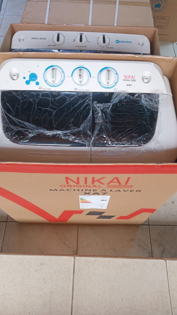 Machine à laver Nikai XA7 semi-automatique