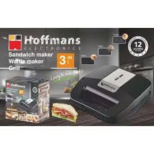 Hoffmans Gaufrier / Waffle Maker 3-en-1
