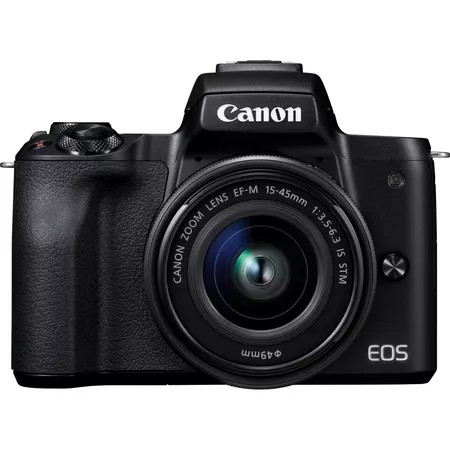 Canon EOS M50 Noir + objectif EF-M 15-45mm